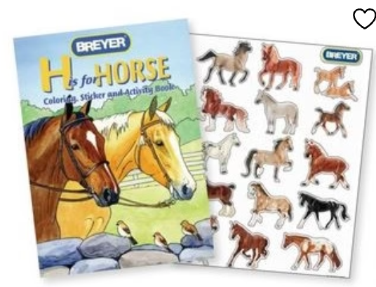 Underhill, Alecia - H is for Horse (Coloring and Sticker Book)