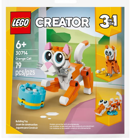 Lego Creator 3 in 1 Orange Cat