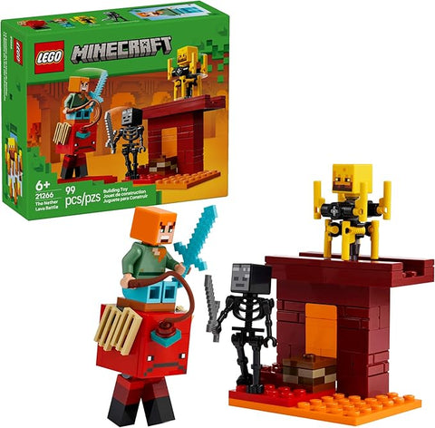 Lego Minecraft the Nether Lava Battle
