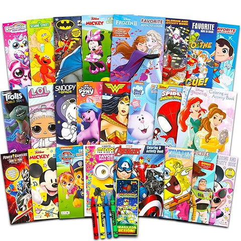 Assorted Coloring Books