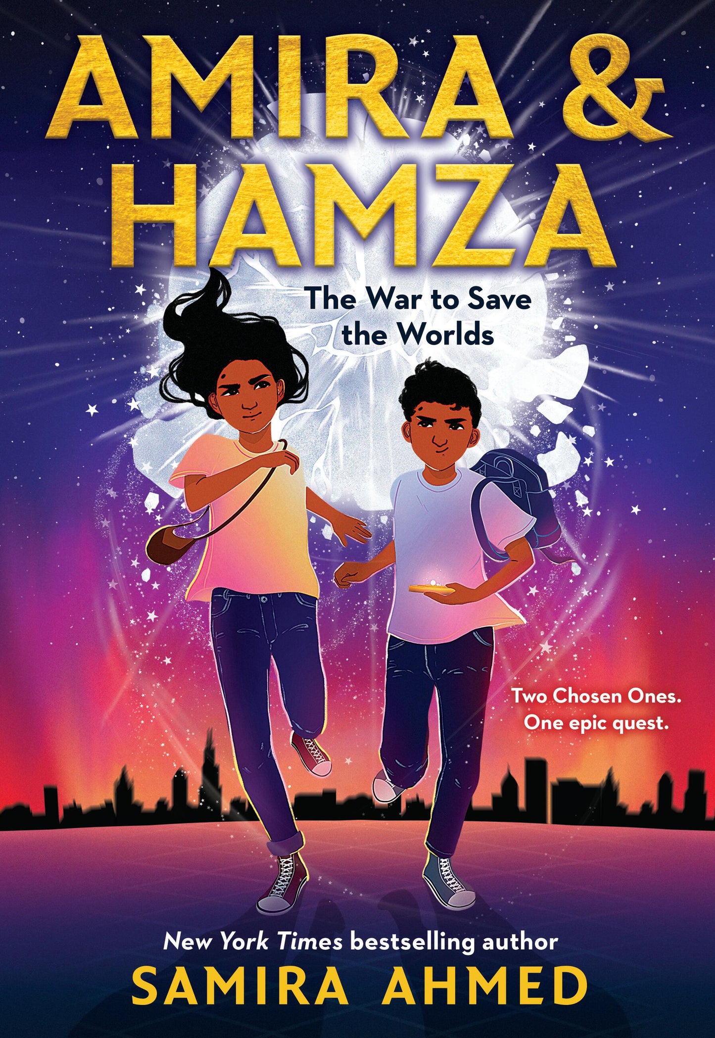 Series: Amira and Hamza #1: The War to Save the Worlds (Ahmed, Samira)