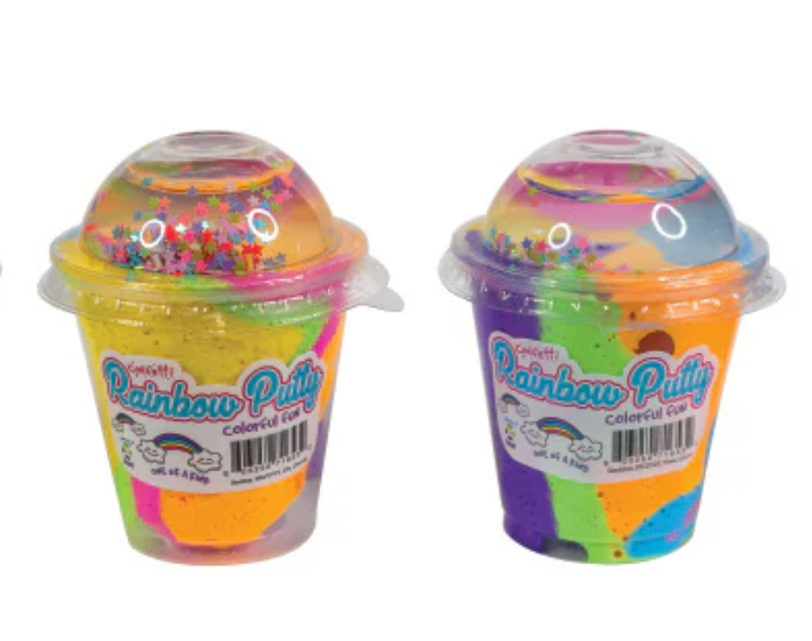 Confetti Rainbow Putty