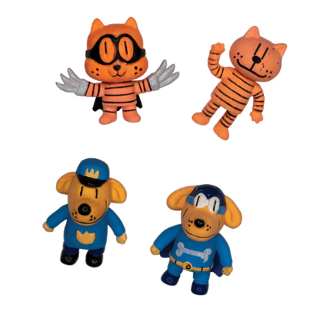 Dog Man Character Eraser
