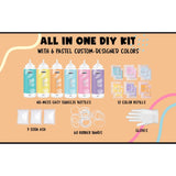 Pastel Tie Dye Kit