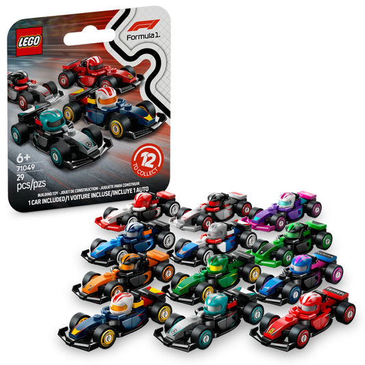 LEGO F1 Formula 1 Race Car Minifigures