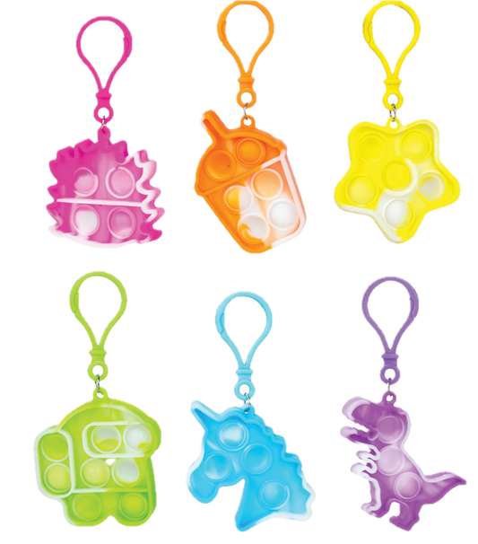 Fidget Popper Keychain