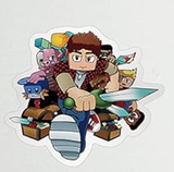 Minecraft Sticker (5 pk)