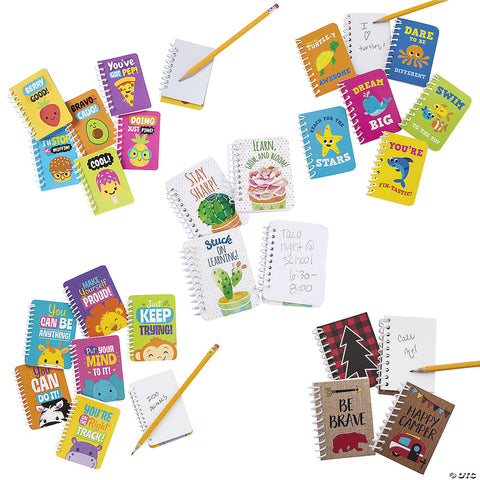 Motivational Mini Spiral Notebook