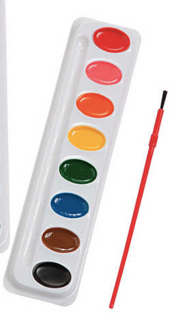 Watercolor Paint Palette