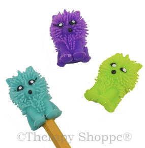 Critter Pencil Toppers, 3 Pack