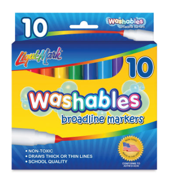 Washable Markers 10 pack