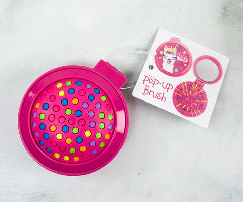 Pop Up Hairbrush